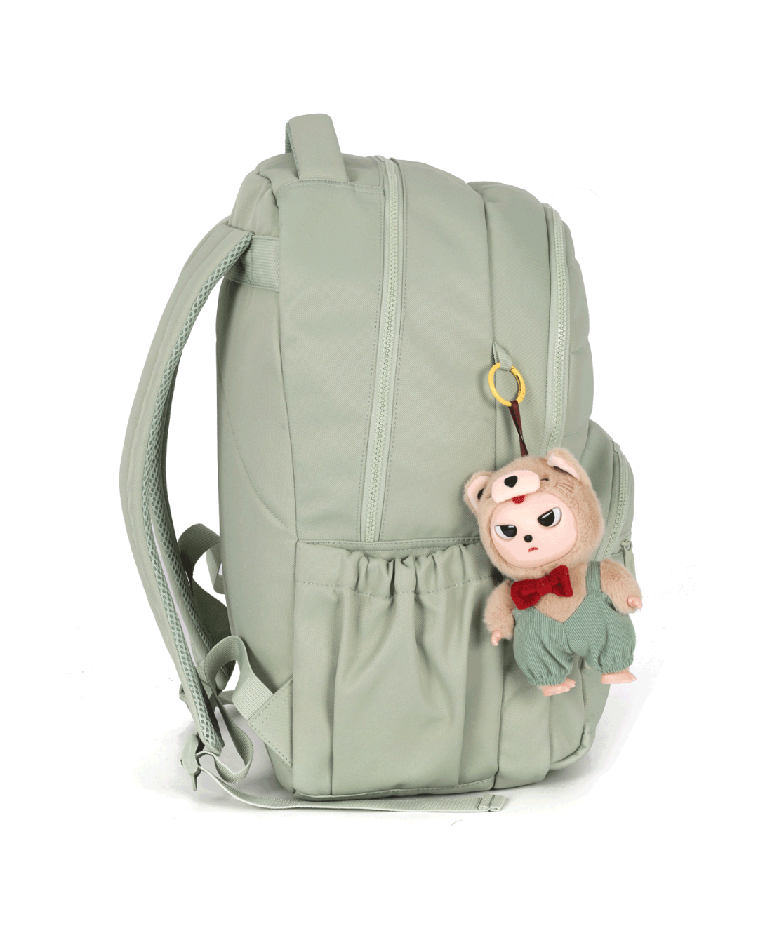 Mochila de Costas Média Juvenil Escolar Notebook 3 Bolsos Náilon Mate Luluzinho Up4you