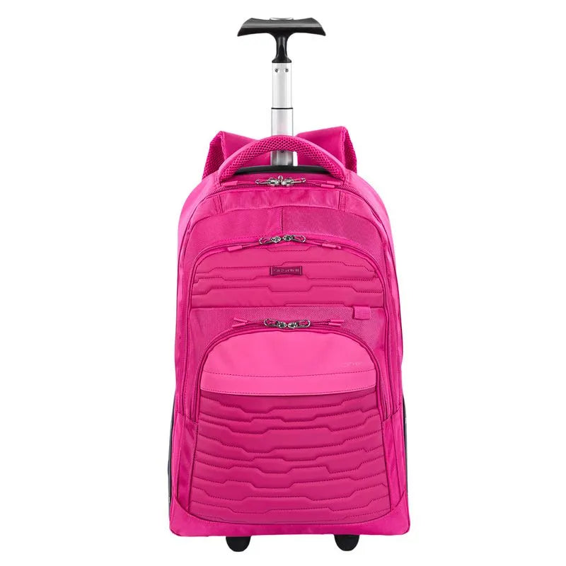 Mochila Carrinho Mega Rodas Evolution Rosa - Sestini