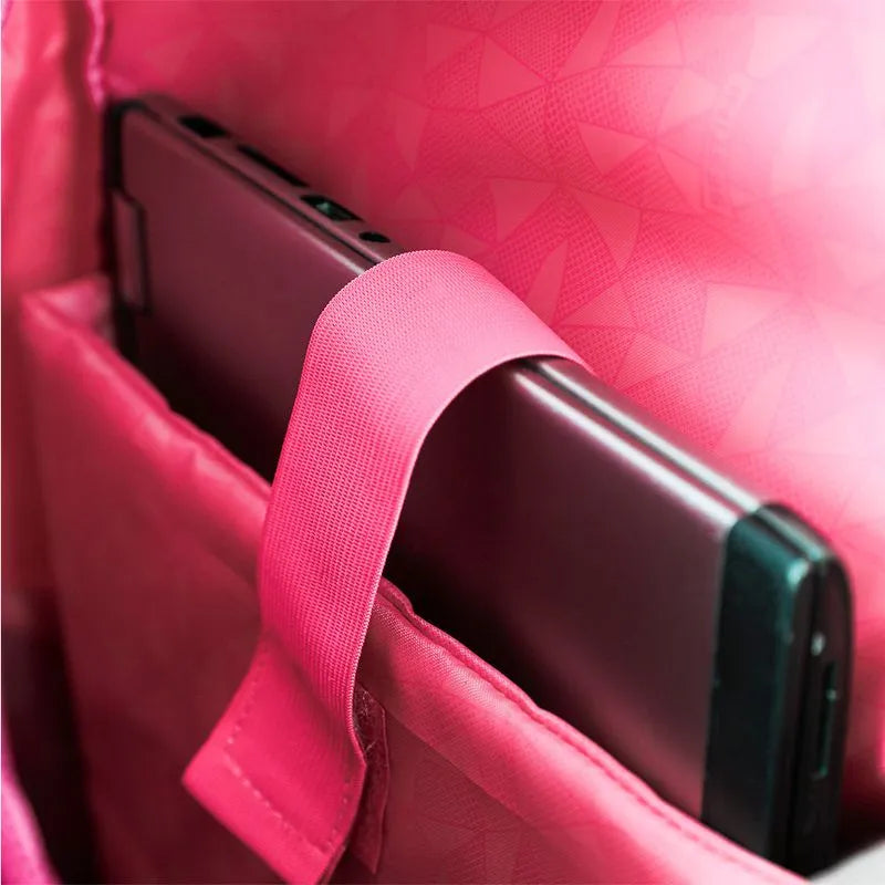 Mochila Carrinho Mega Rodas Evolution Rosa - Sestini