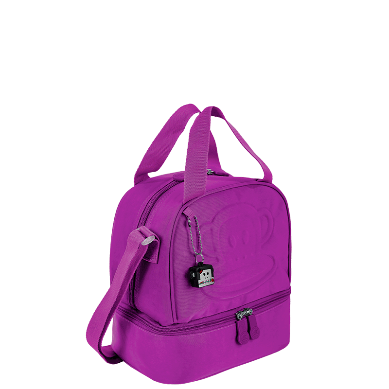 Lancheira 2 Compartimentos Paul Frank Classics Roxo - Sestini