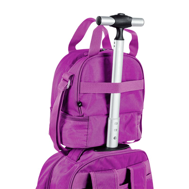 Lancheira 2 Compartimentos Paul Frank Classics Roxo - Sestini