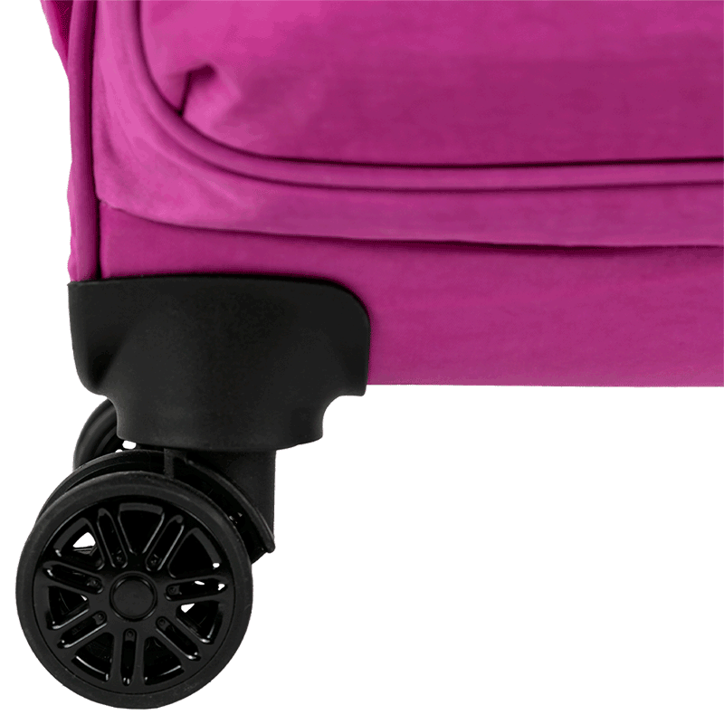 Mochila4 Rodas Paul Frank Roxo - Sestini