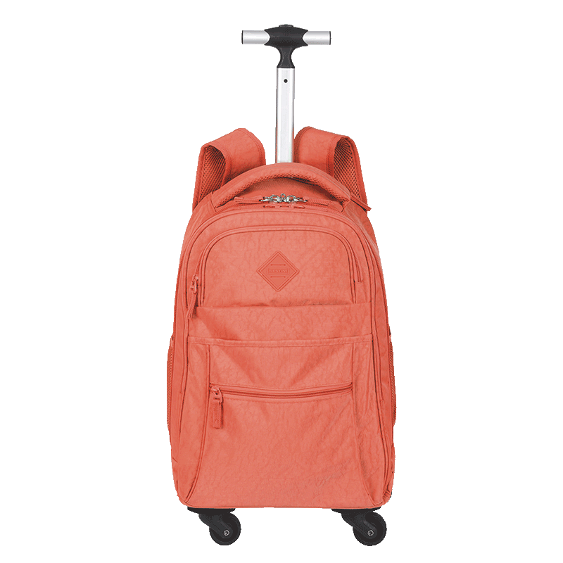 Mochila Carrinho 4 Rodas Sestini Rolling Grande Crinkle