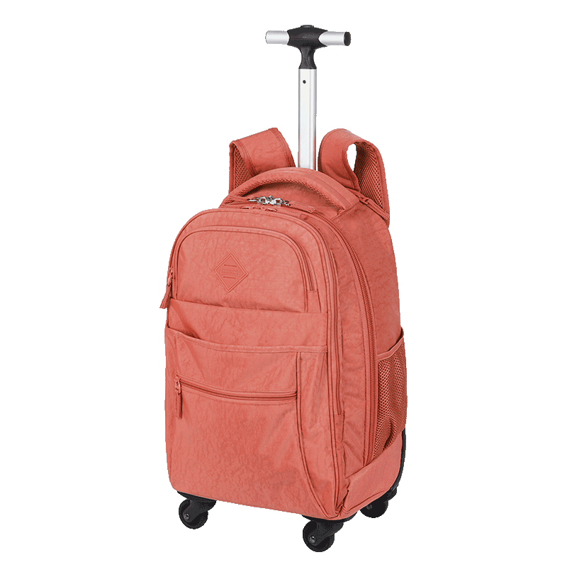 Mochila Carrinho 4 Rodas Sestini Rolling Grande Crinkle