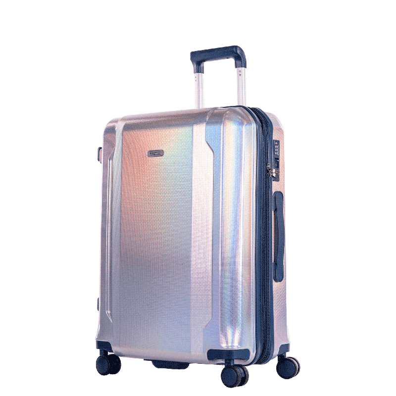 Mala de Viagem Média Sestini Eco RPET - Prata