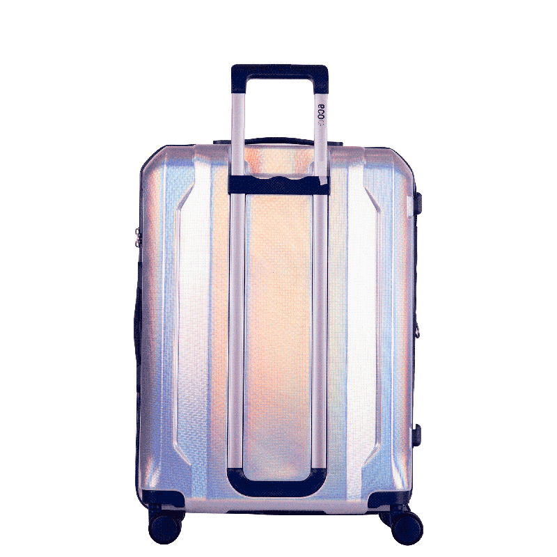 Mala de Viagem Média Sestini Eco RPET - Prata