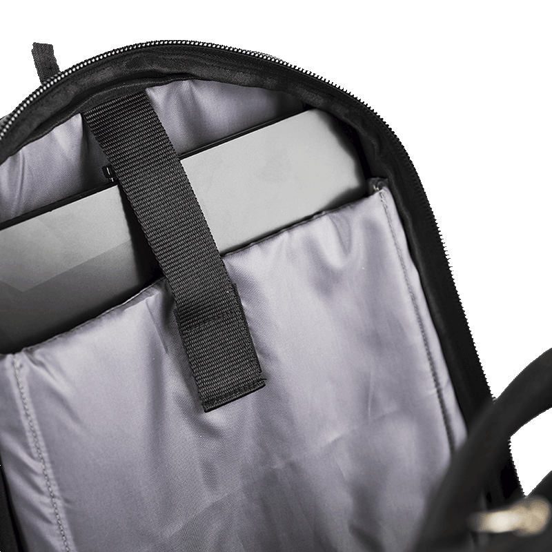 Mochila Carrinho 4 Rodas Duplas Sestini Rolling Hidroblock - Preto