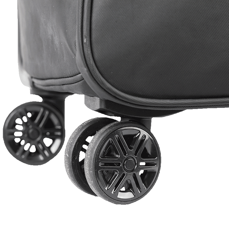 Mochila Carrinho 4 Rodas Duplas Sestini Rolling Hidroblock - Preto