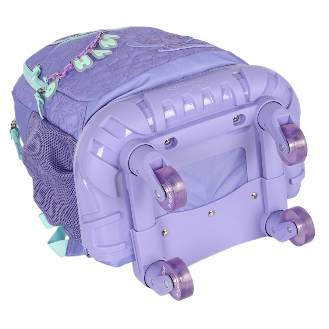 Kit Escolar Juvenil 4 Rodas - Stitch