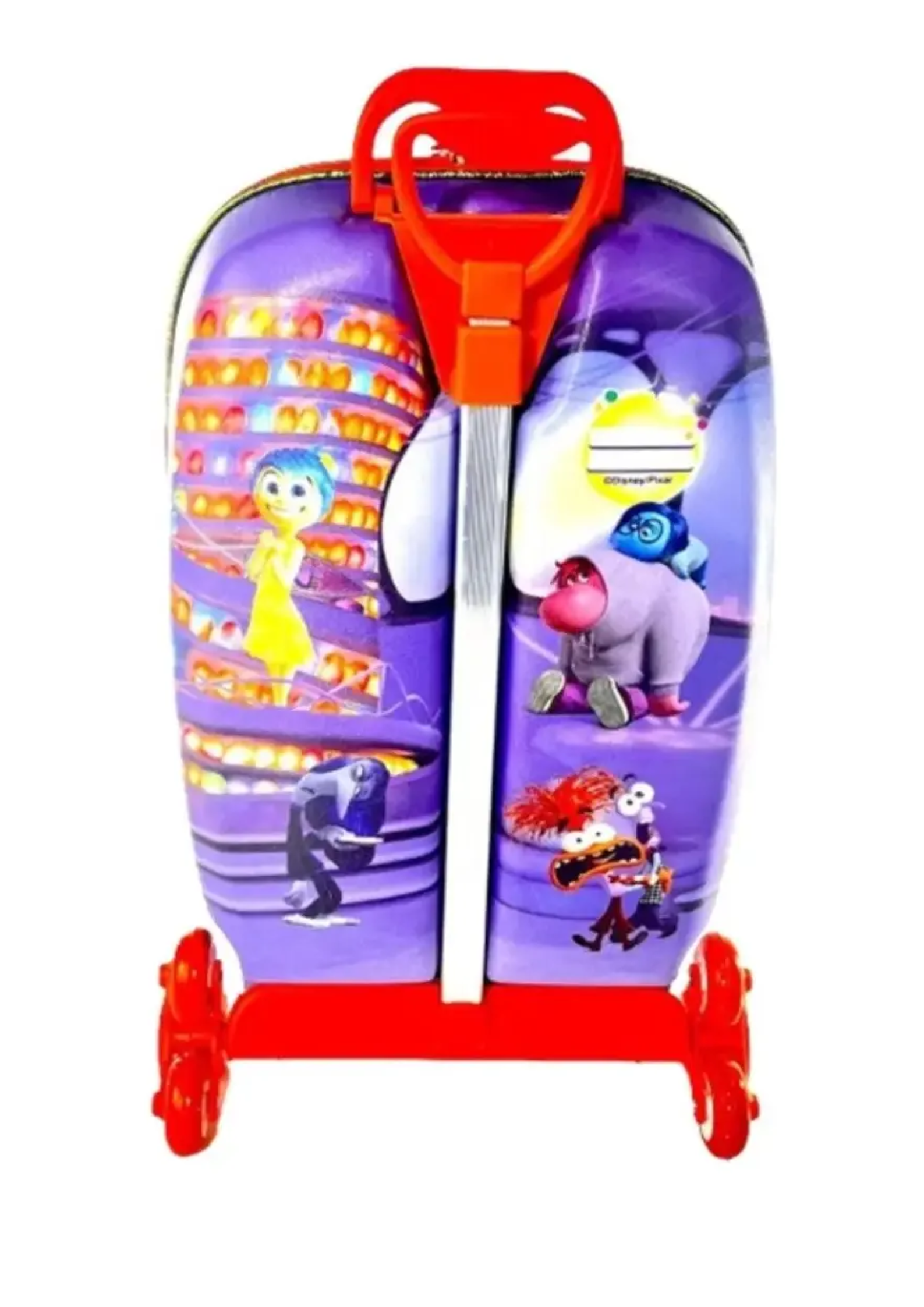 Kit Mochila 3d + Lancheira Divertidamente Sala De Controle