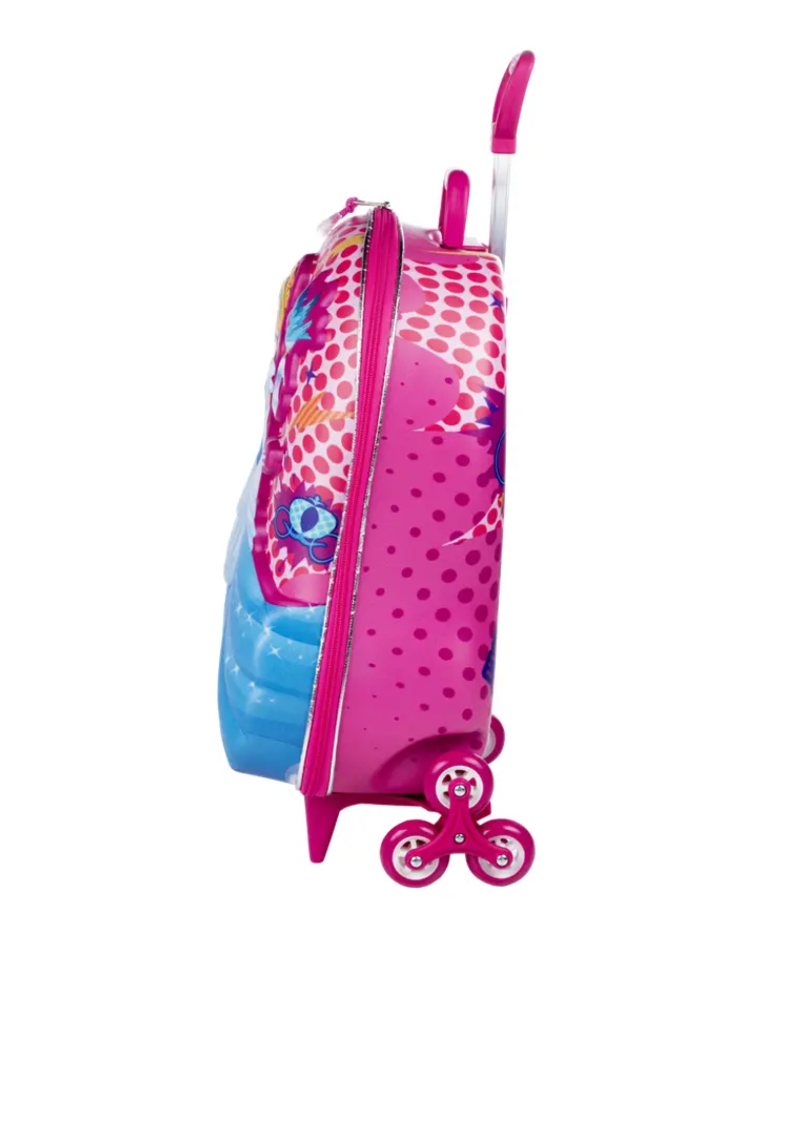 Conjunto Kit Mochila Escolar Cinderela Rodinha Lancheira 3d