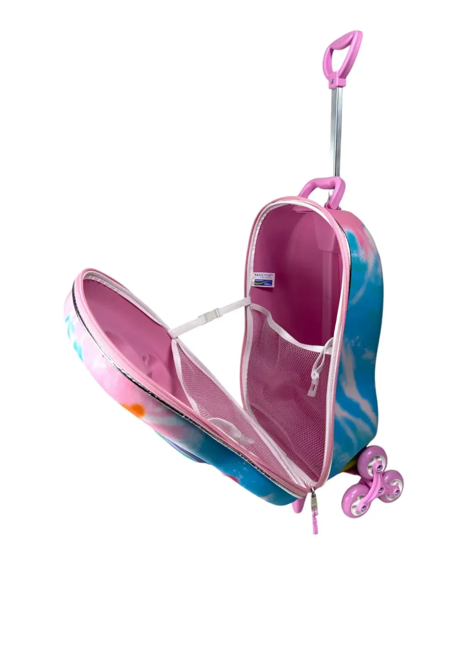 Mochila Escolar Unicórnio Com Lancheira Infantil Kit 3d