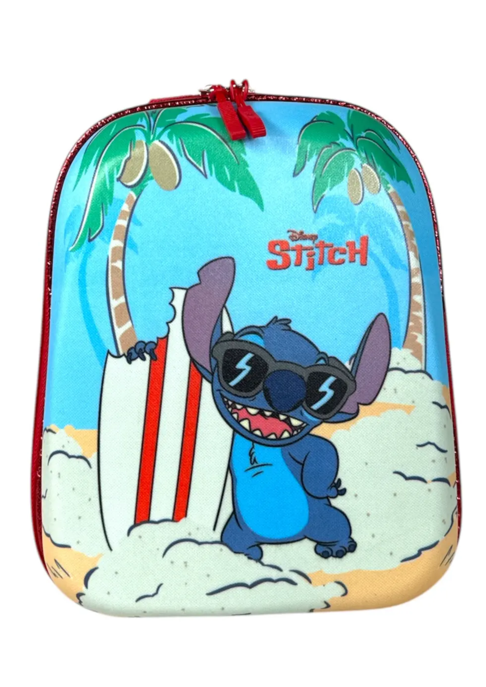 Kit Mochila Infantil Angel Stitch Disney Com Lancheira 3d