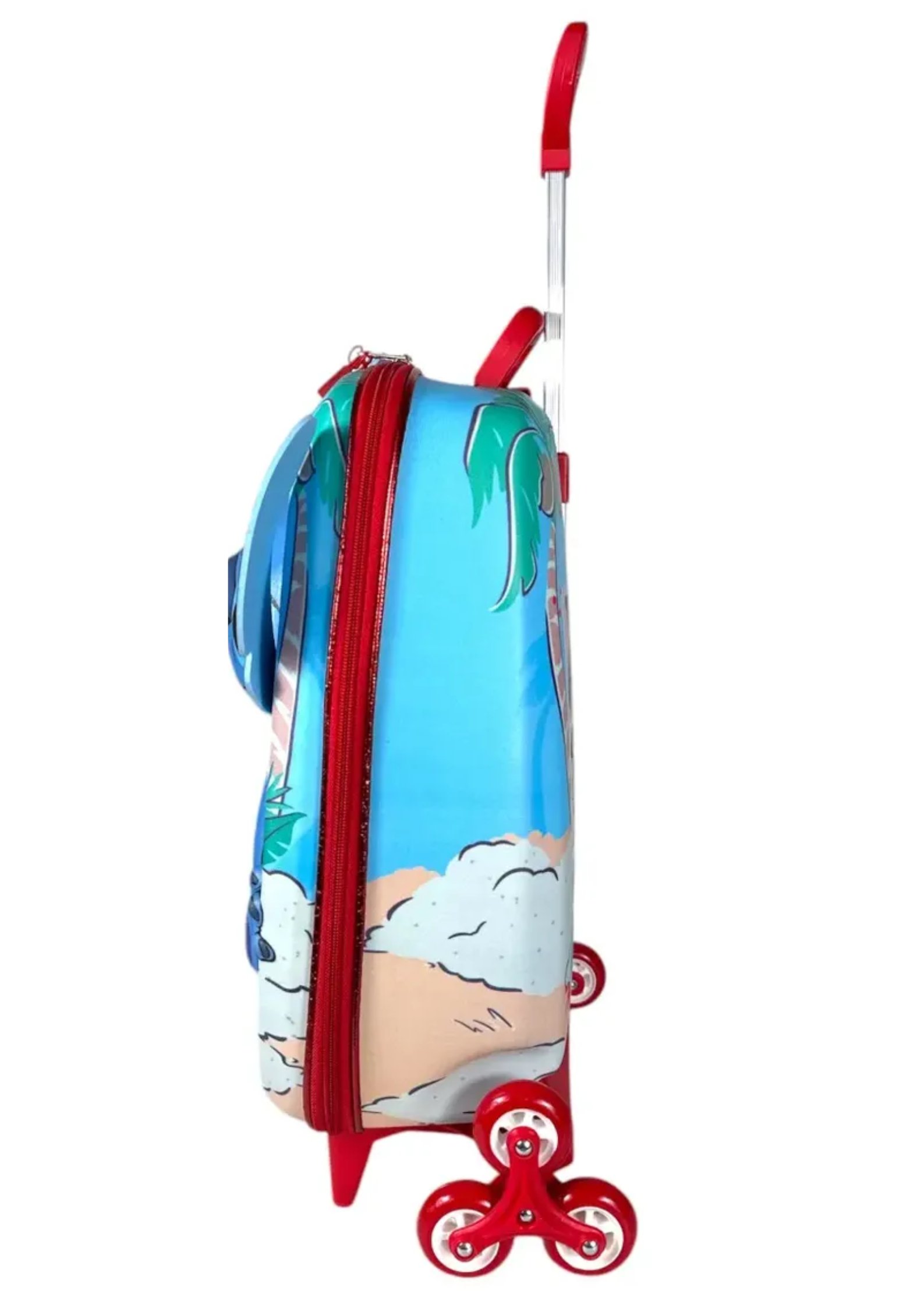 Kit Mochila Infantil Angel Stitch Disney Com Lancheira 3d