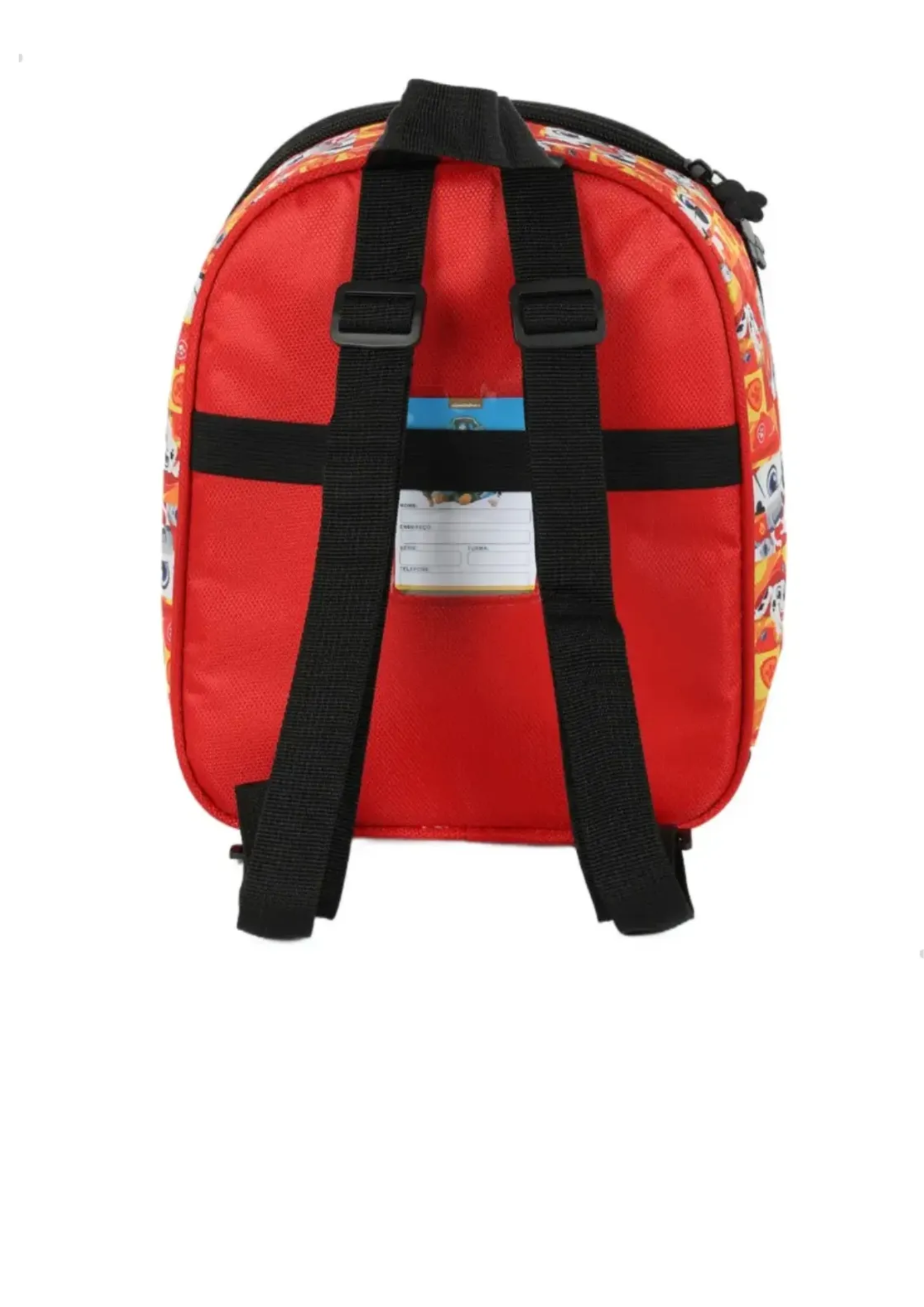 Kit Mochila Rodas Lancheira Estojo Triplo Patrulha Cani