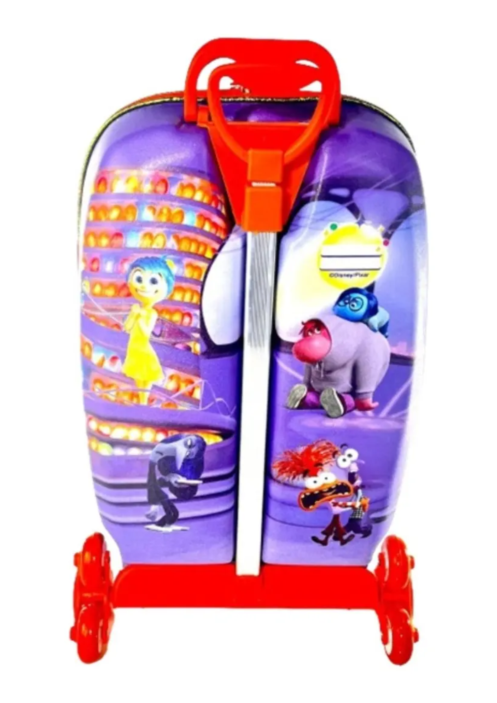 Kit Mochila Escolar Divertidamente Sala Controle Lancheira