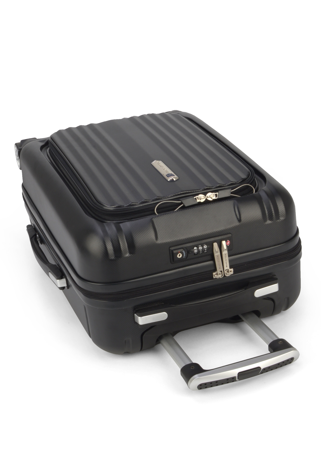 Mala de Viagem Bordo ABS Argos Notebook Rodas Removíveis TSA Polo King