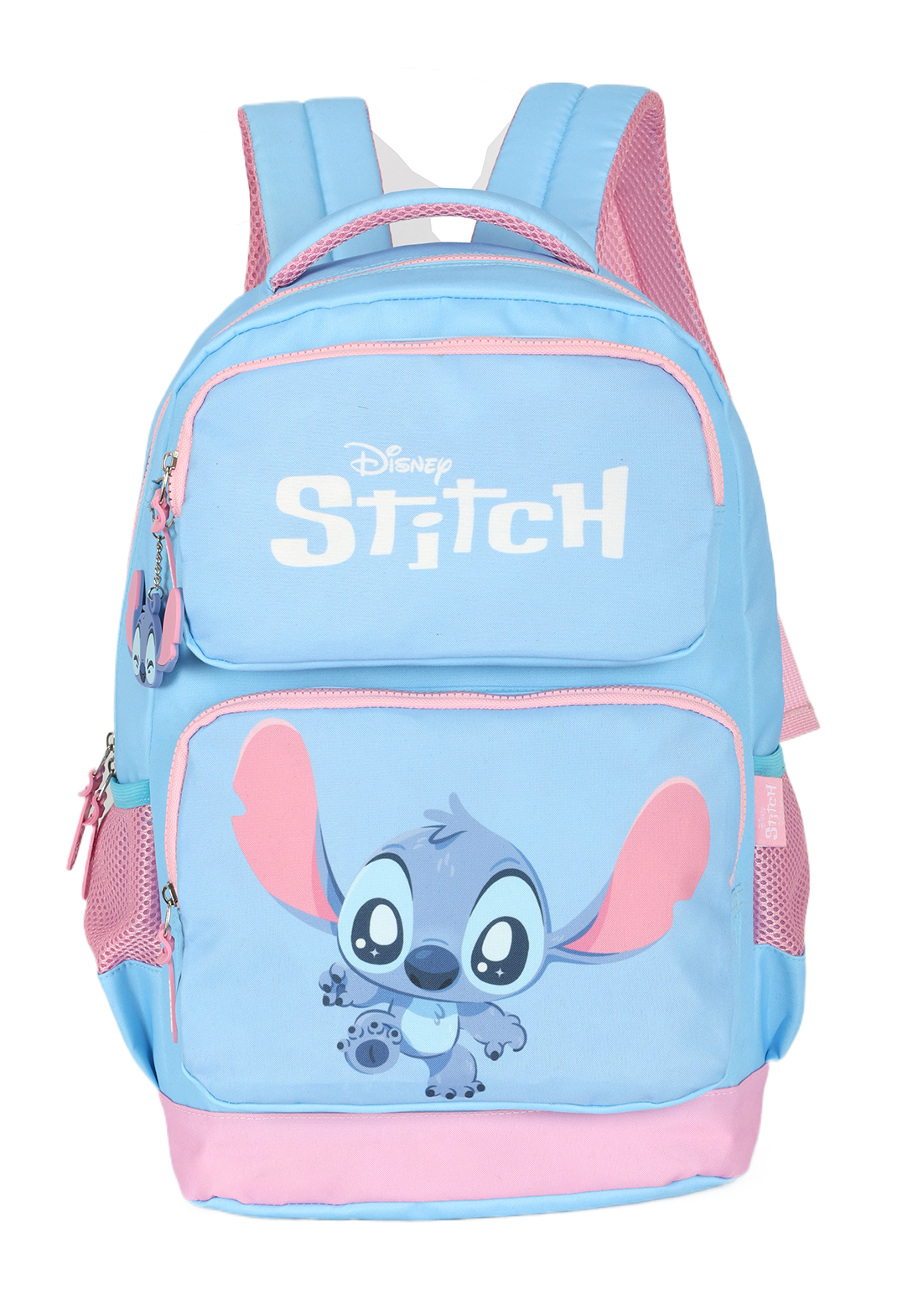 Mochila de Costas Juvenil Azul - Stitch