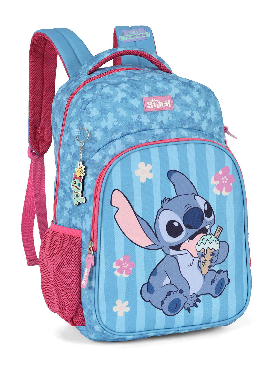 Mochila de Costas Azul Escuro - Stitch